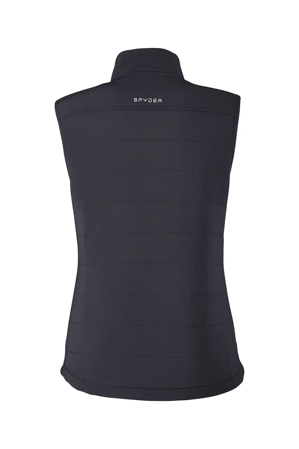 Spyder Womens Transit Full Zip Vest - Black Clothing Spyder