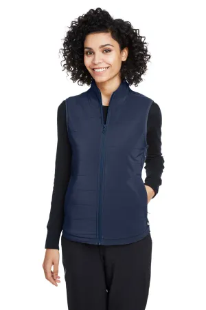 Spyder Womens Transit Full Zip Vest - Frontier Blue Clothing Spyder