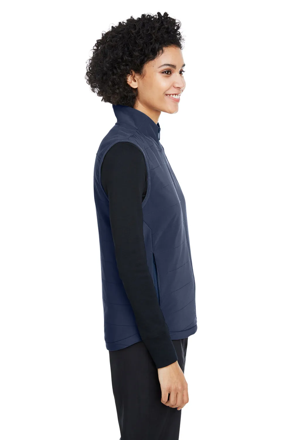 Spyder Womens Transit Full Zip Vest - Frontier Blue Clothing Spyder