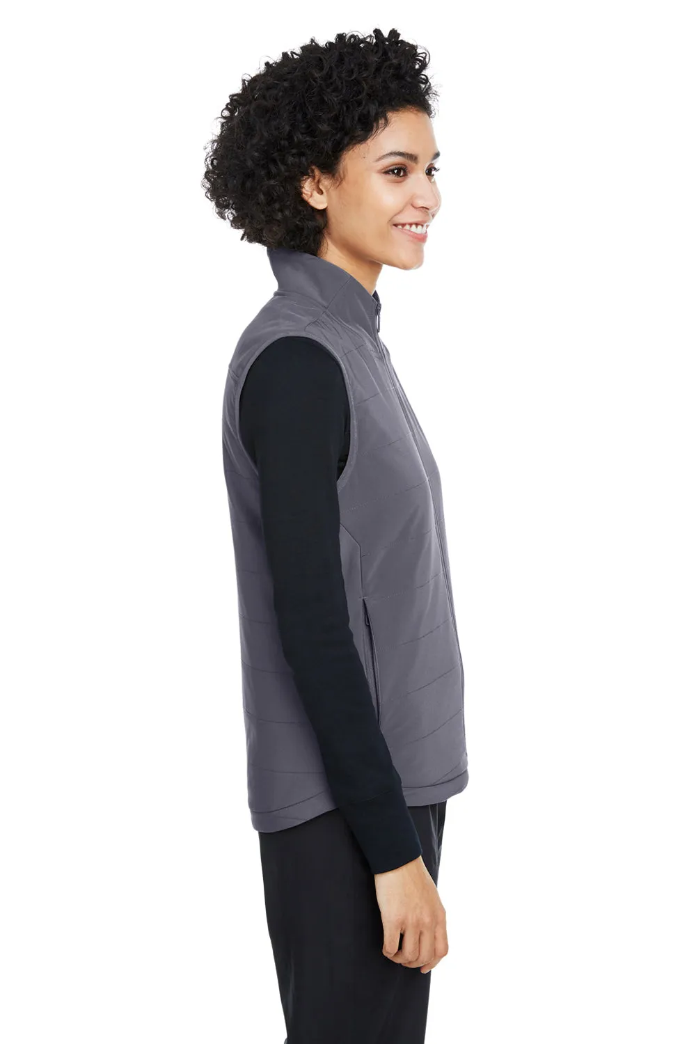 Spyder Womens Transit Full Zip Vest - Polar Grey