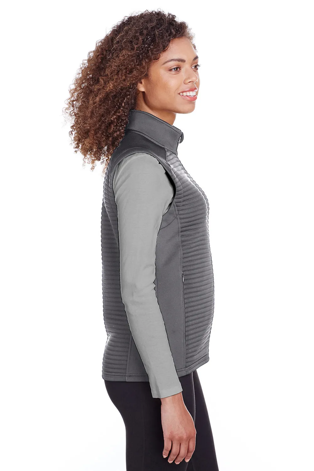 Spyder Womens Venom Full Zip Vest - Polar Grey Clothing Spyder