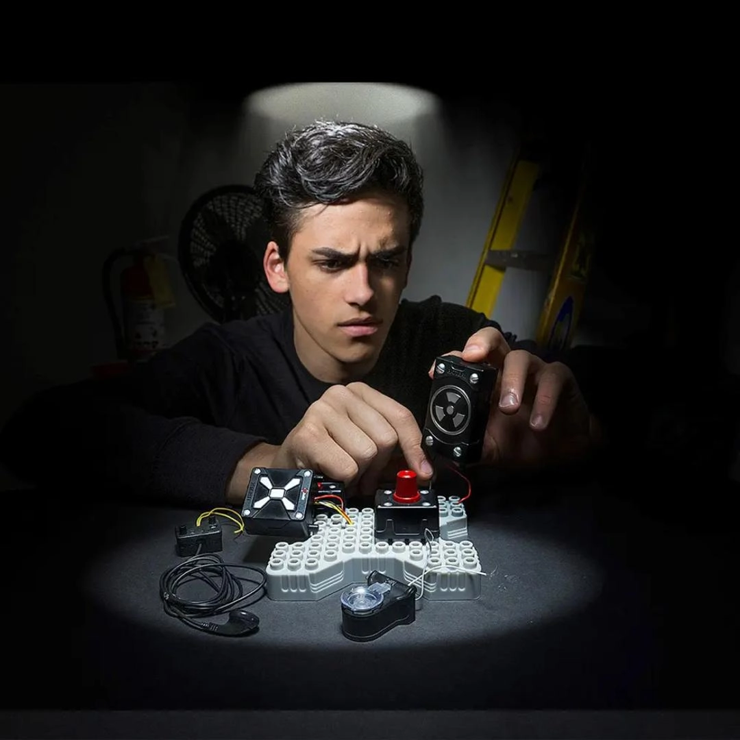 SpyX DIY Spy Listener - Listen In On Secret Conversations! STEM Educational Science Kit