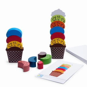 Stacking Wooden Game | Ice Dream | Make-Your-Own Ice Cream Cone