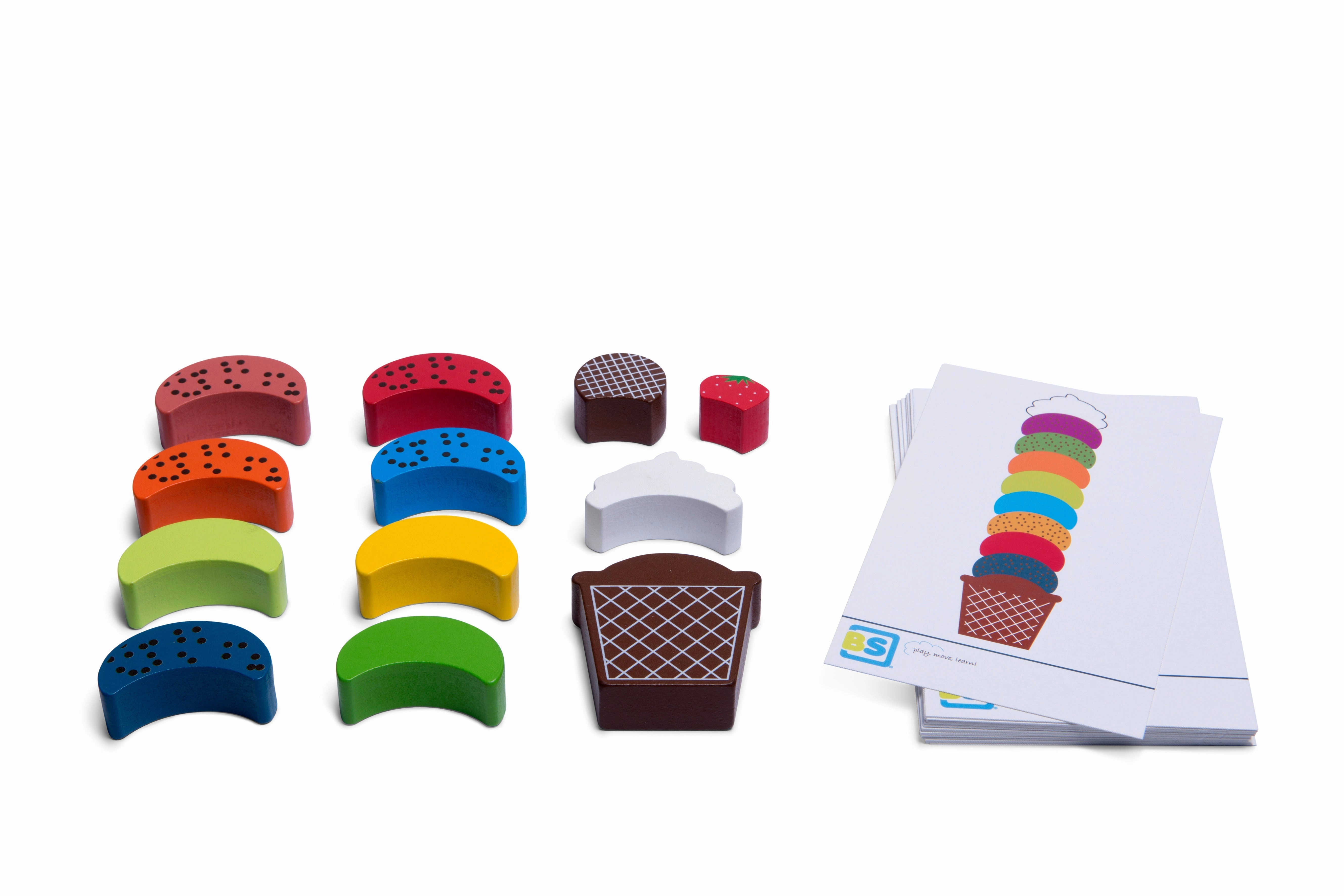 Stacking Wooden Game | Ice Dream | Make-Your-Own Ice Cream Cone