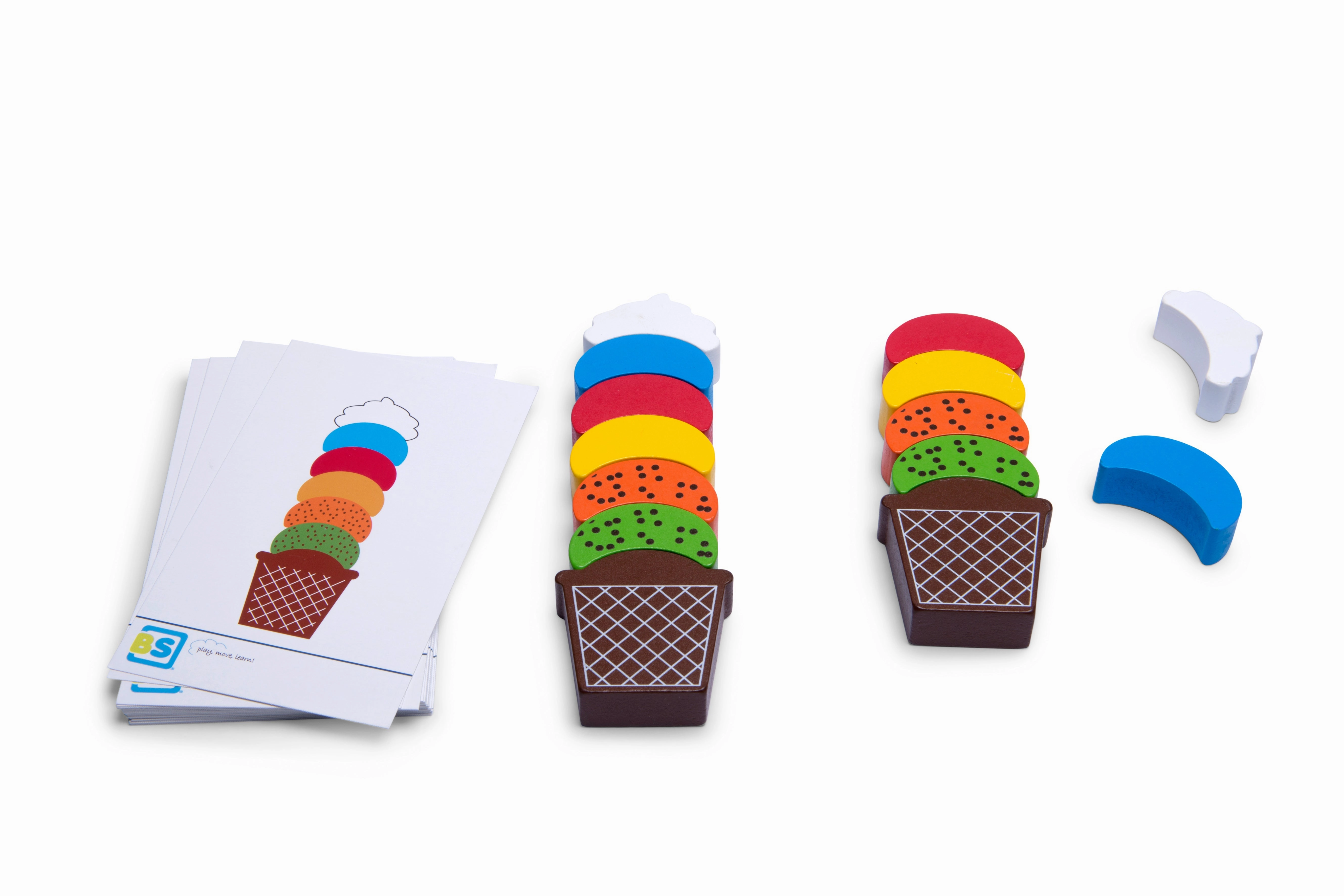Stacking Wooden Game | Ice Dream | Make-Your-Own Ice Cream Cone