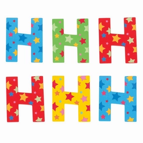Star Letter H (One Supplied)