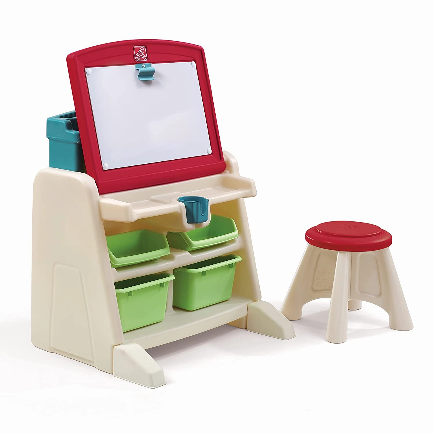 Step2 Flip And Doodle Easel Desk with Stool, educational toy for kids ,multiple use