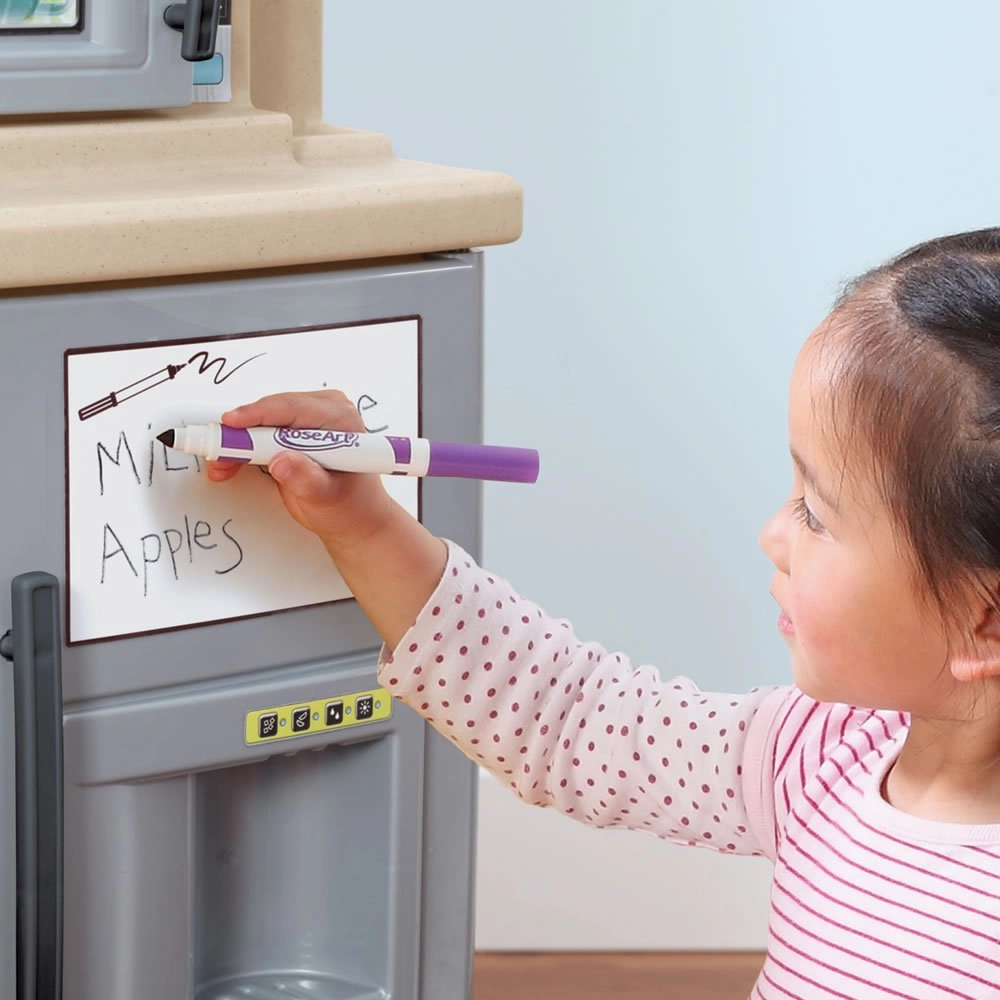 Step2 Heart of The Home Kitchen | Large Play Kitchen with Play Food | Over 40 Kitchen Accessory Toys Included