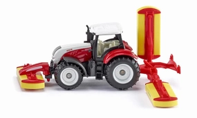 Steyr CVT 6230 with Pottinger Mowers 1672