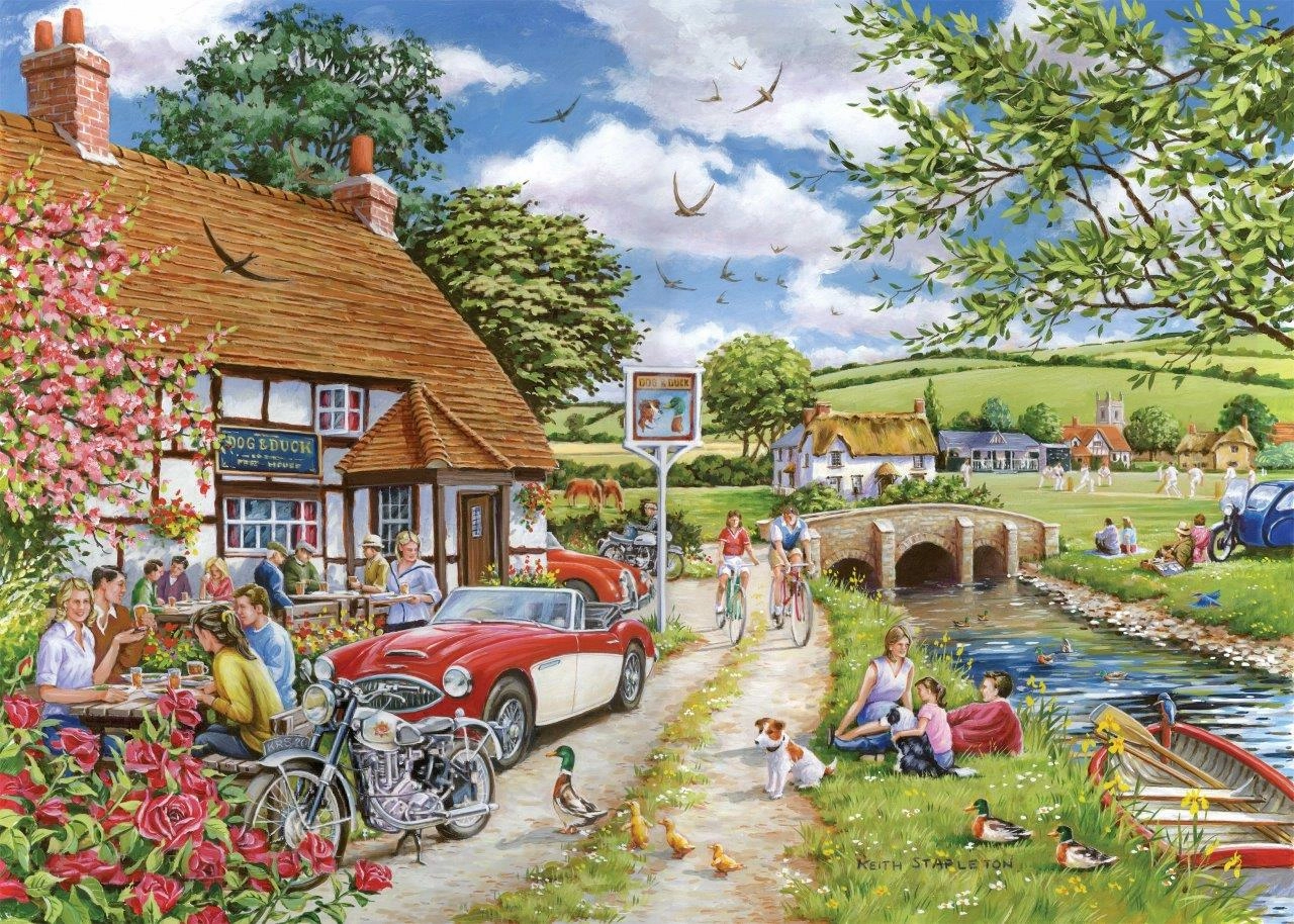 Sunday Lunch - 1000 Piece Jigsaw Puzzle