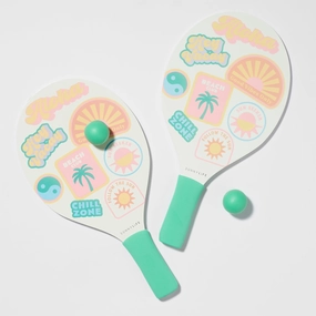 SUNNYLiFE Beach Paddles Summer Sherbet Multi