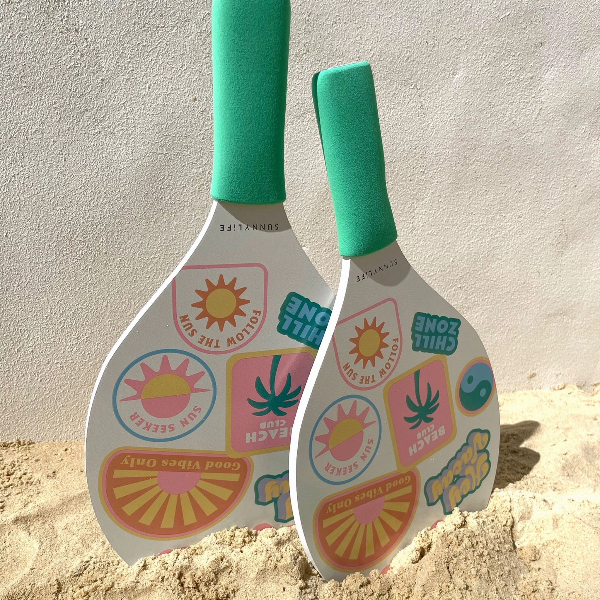 SUNNYLiFE Beach Paddles Summer Sherbet Multi