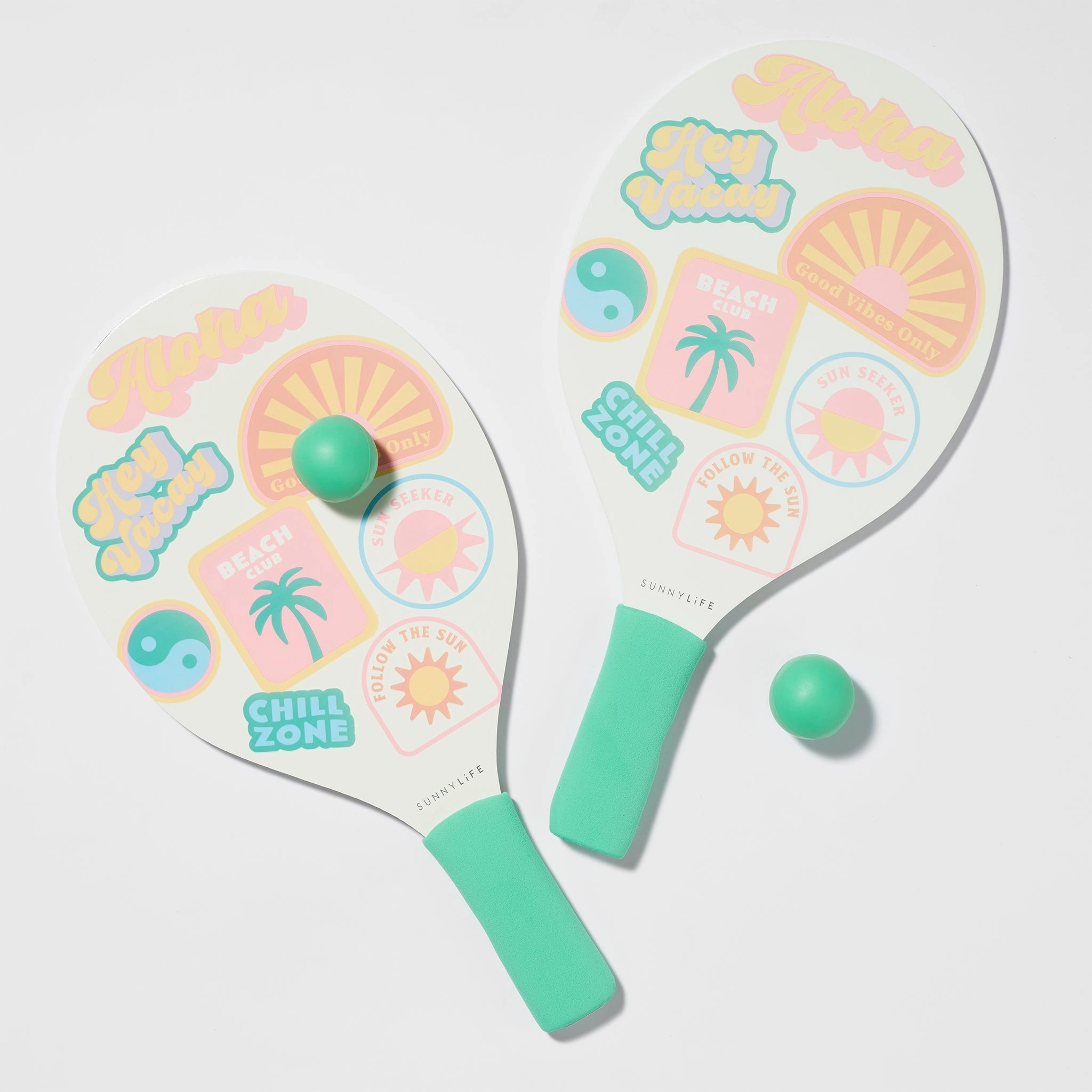 SUNNYLiFE Beach Paddles Summer Sherbet Multi