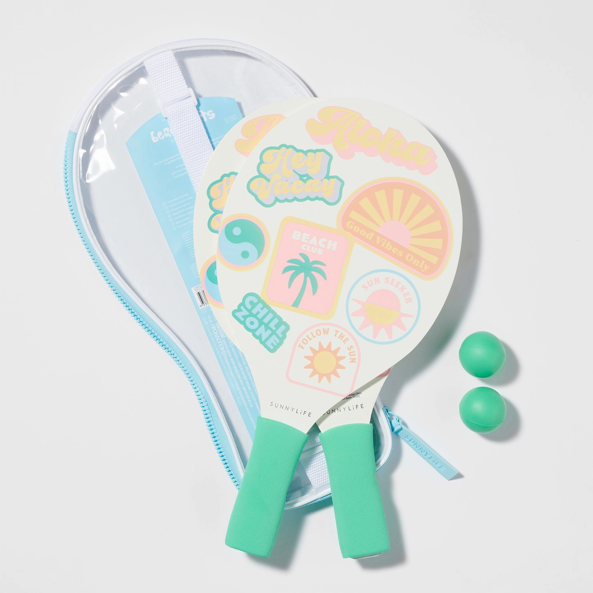 SUNNYLiFE Beach Paddles Summer Sherbet Multi