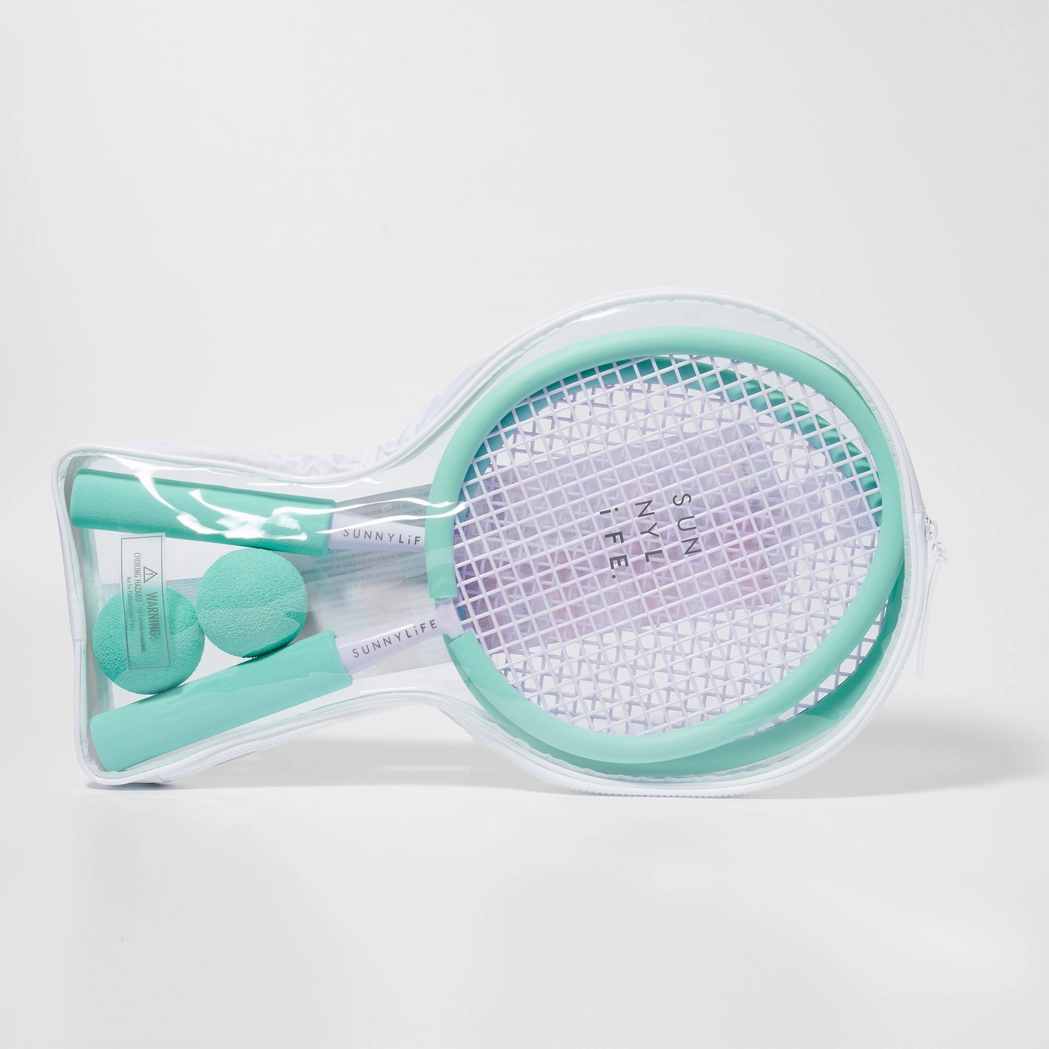 SUNNYLiFE Foam Beach Bats Rio Sun Pastel Aqua and Lilac