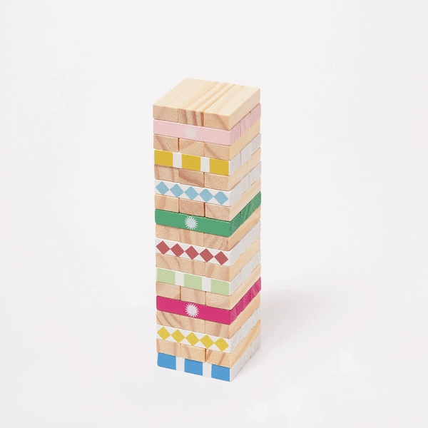 SUNNYLiFE Travel Jumbling Tower Majorelle