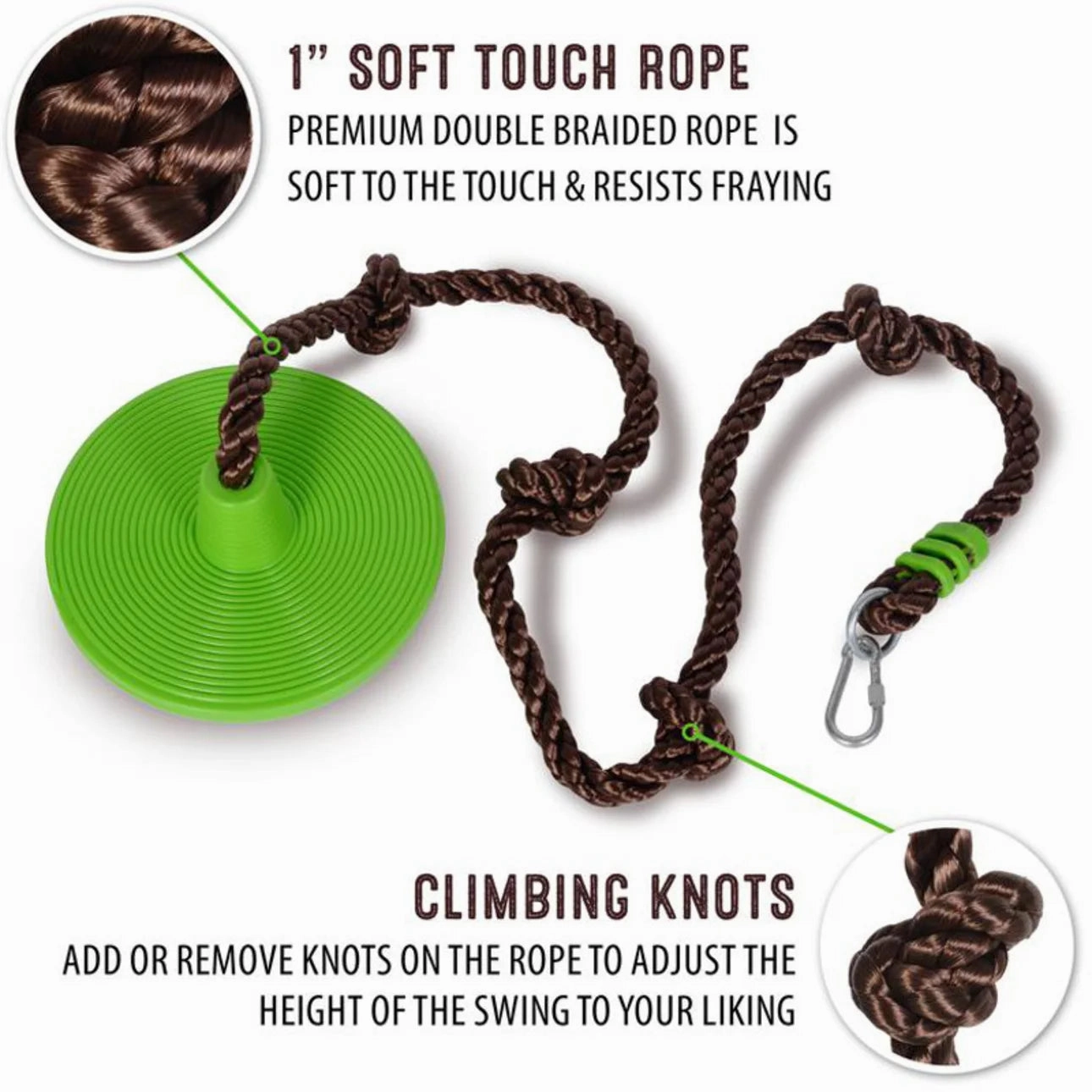 Swurfer Disco Climbing Rope Swing