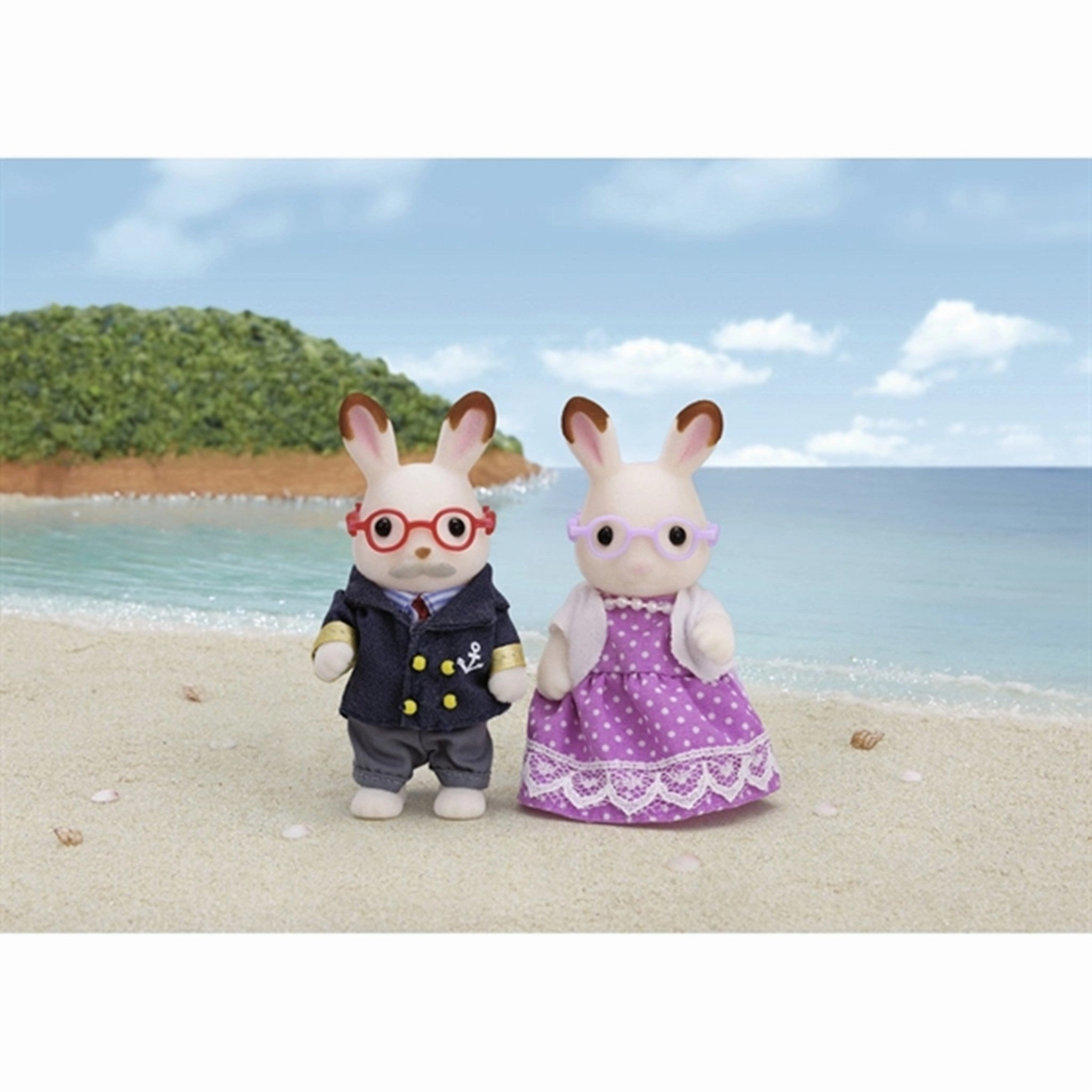 Sylvanian Families Chocolate Rabbit Grandparents