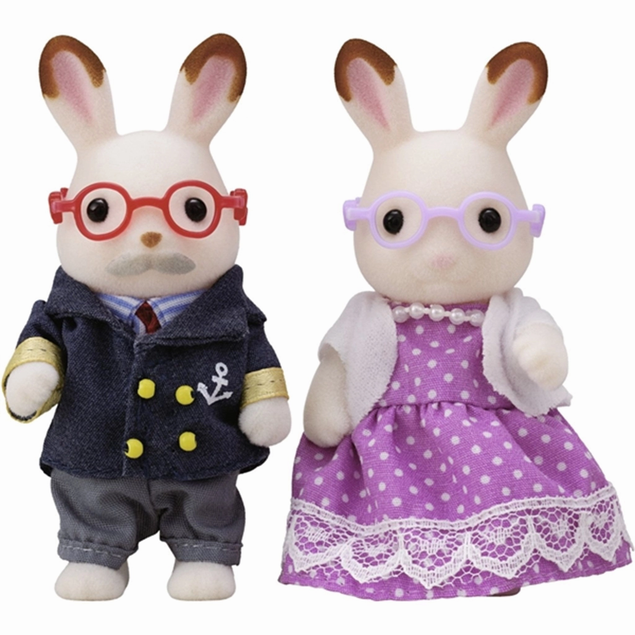 Sylvanian Families Chocolate Rabbit Grandparents