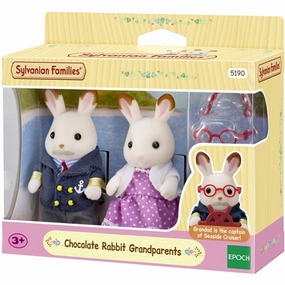 Sylvanian Families Chocolate Rabbit Grandparents