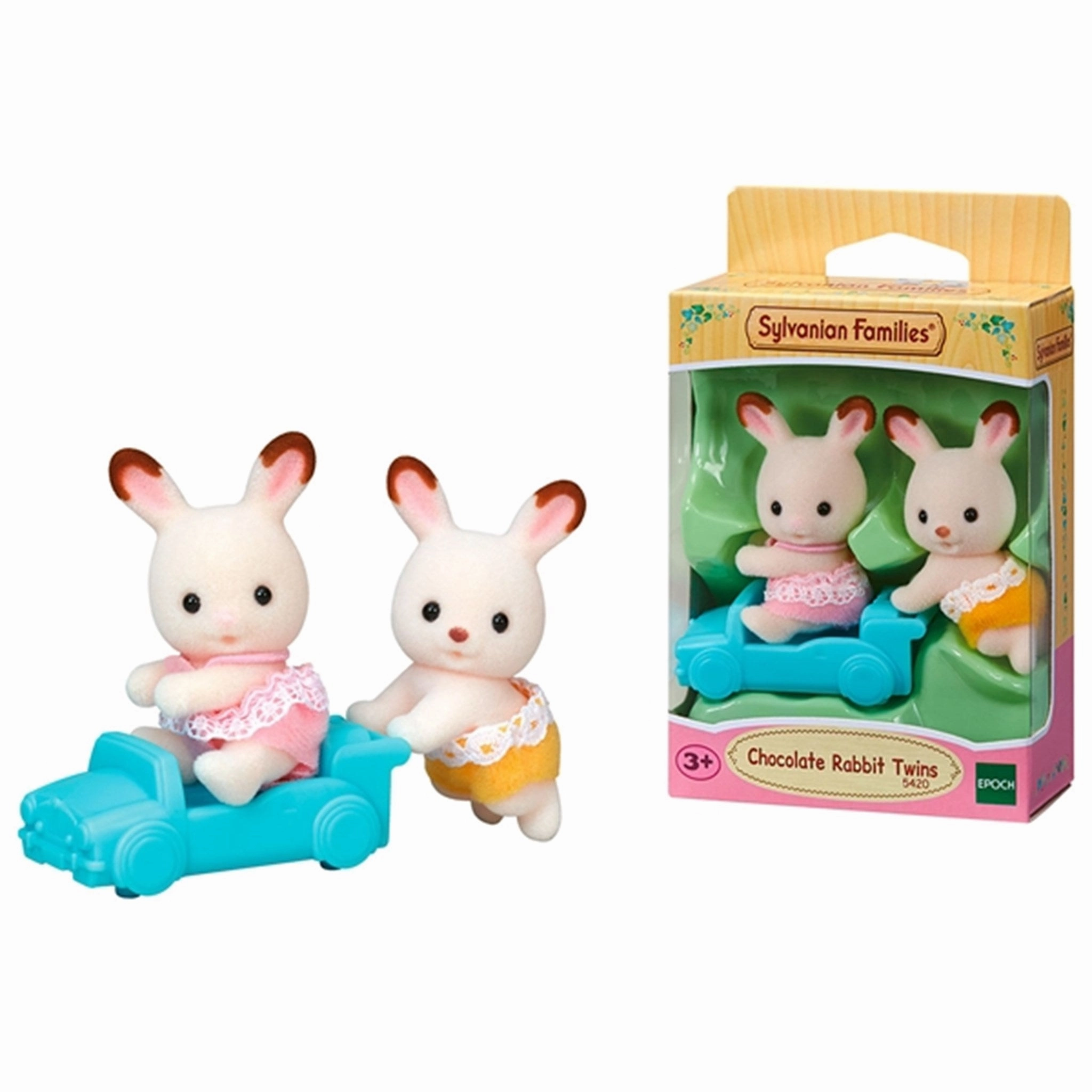 Sylvanian Families Chocolate Rabbit Twins