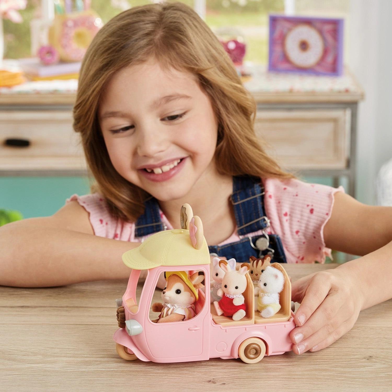 Sylvanian Families Dip Donuts Wagon