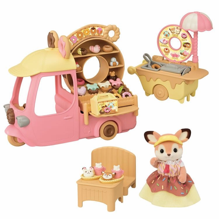 Sylvanian Families Dip Donuts Wagon