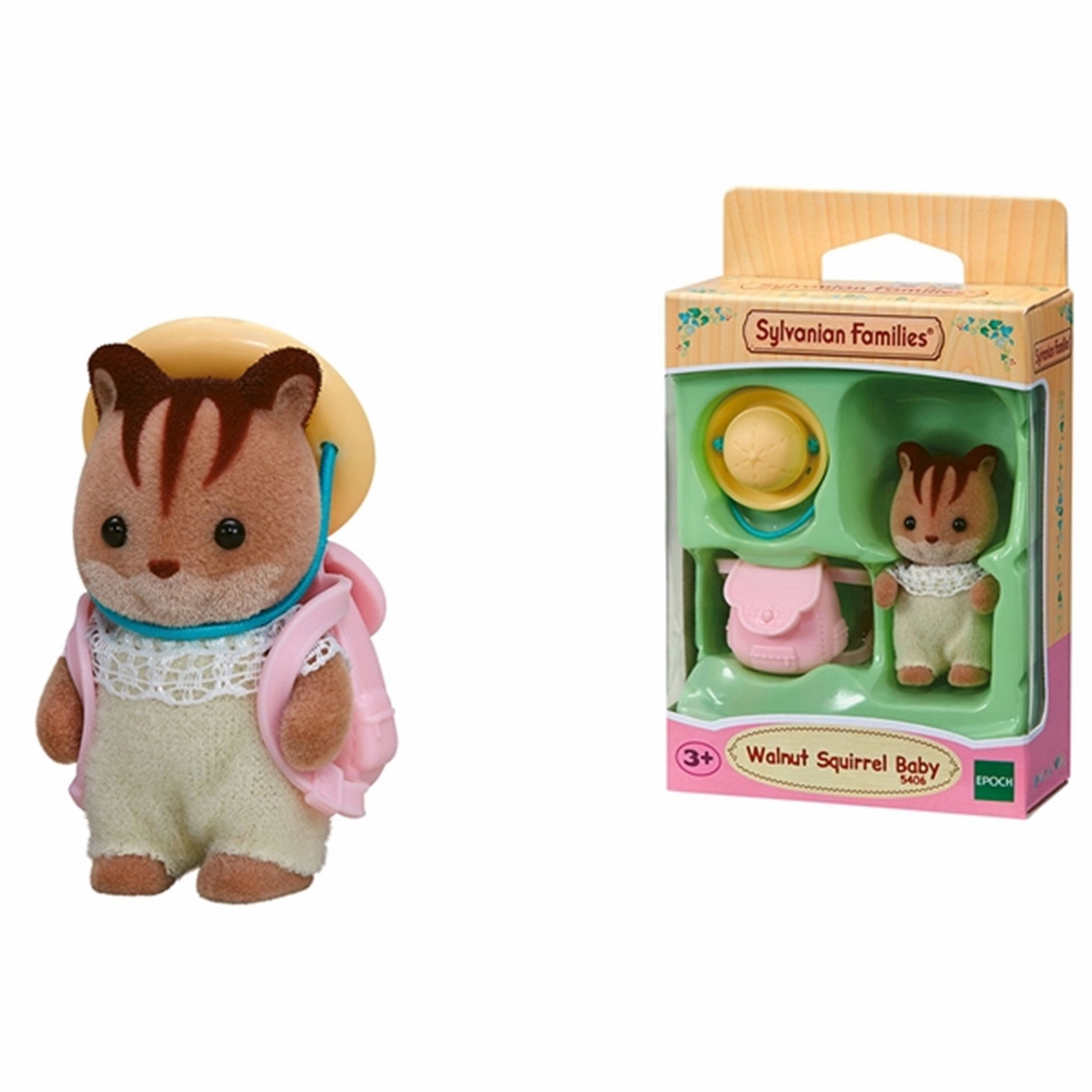Sylvanian Families Walnut Squirrel Baby