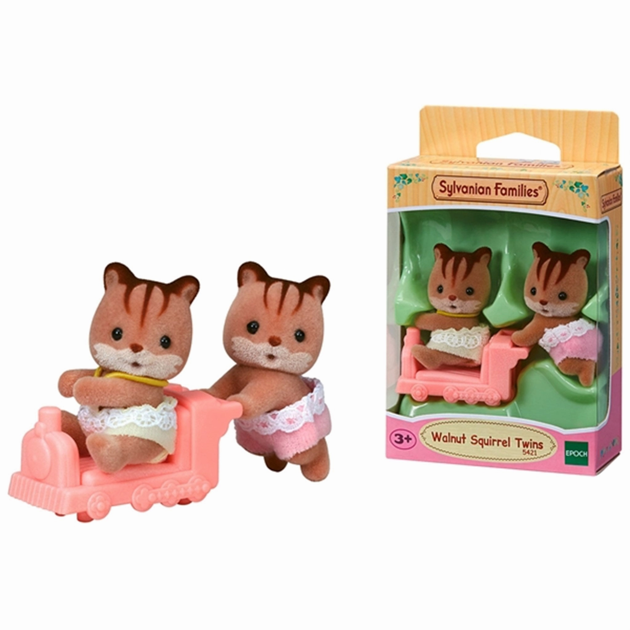 Sylvanian Families Walnut Squirrel Twins