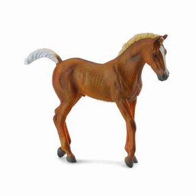 Tennessee Walking Foal Figurine Chestnut