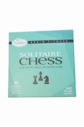 ThinkFun Solitaire Chess Game O/S