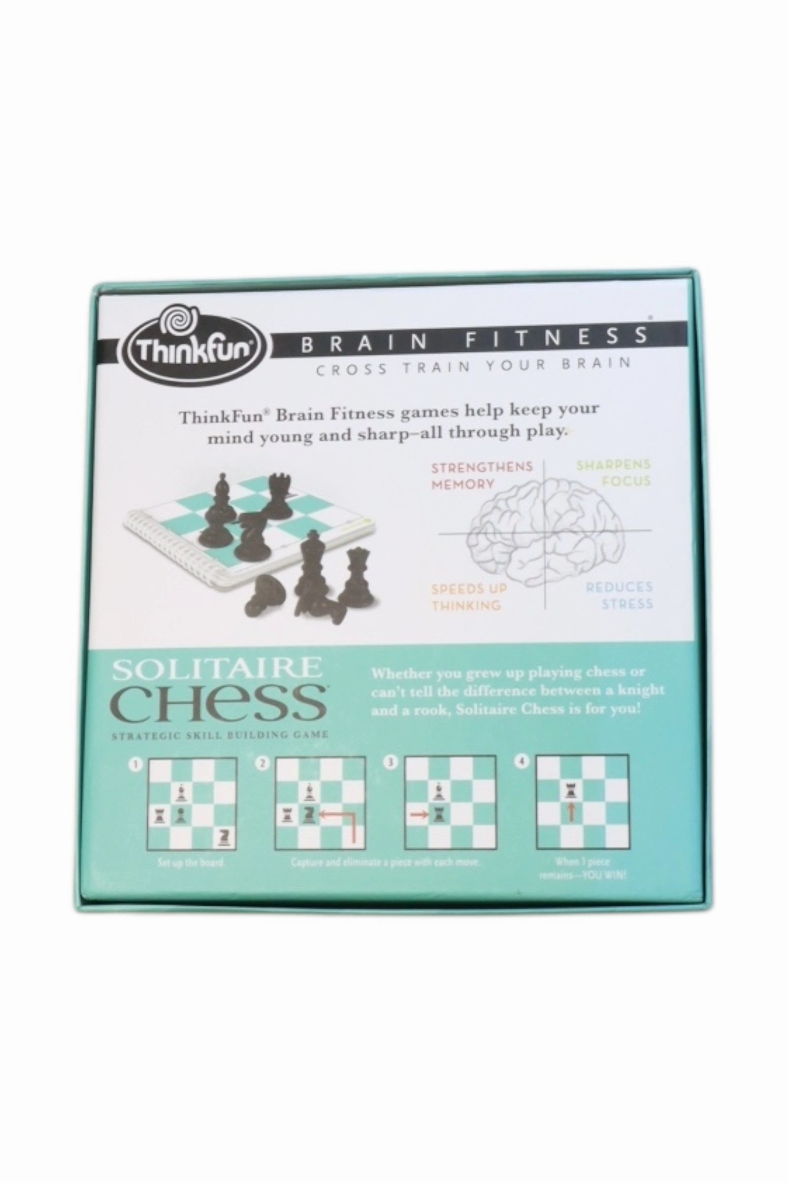 ThinkFun Solitaire Chess Game O/S