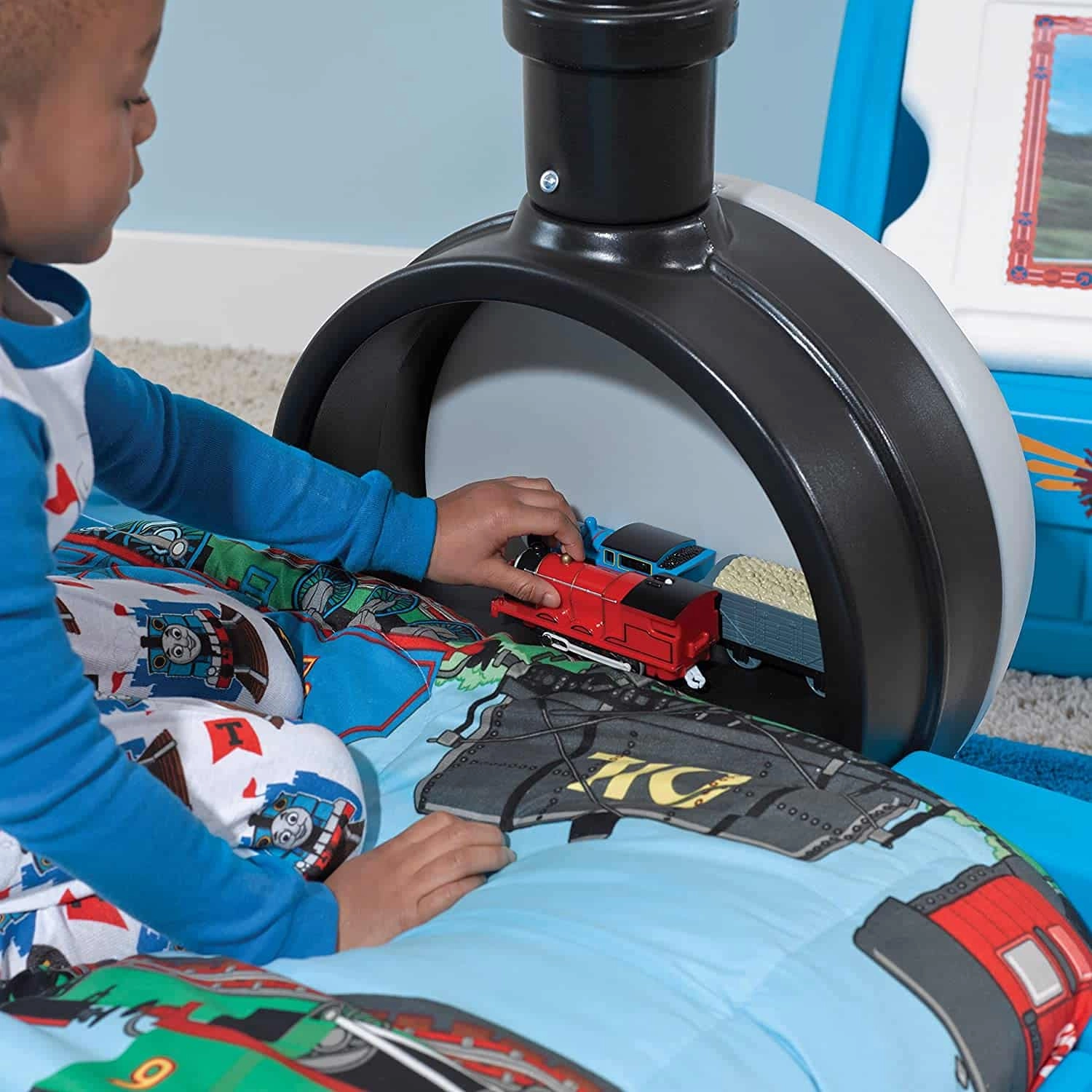 Thomas The Tank Engn Toddlr Bed