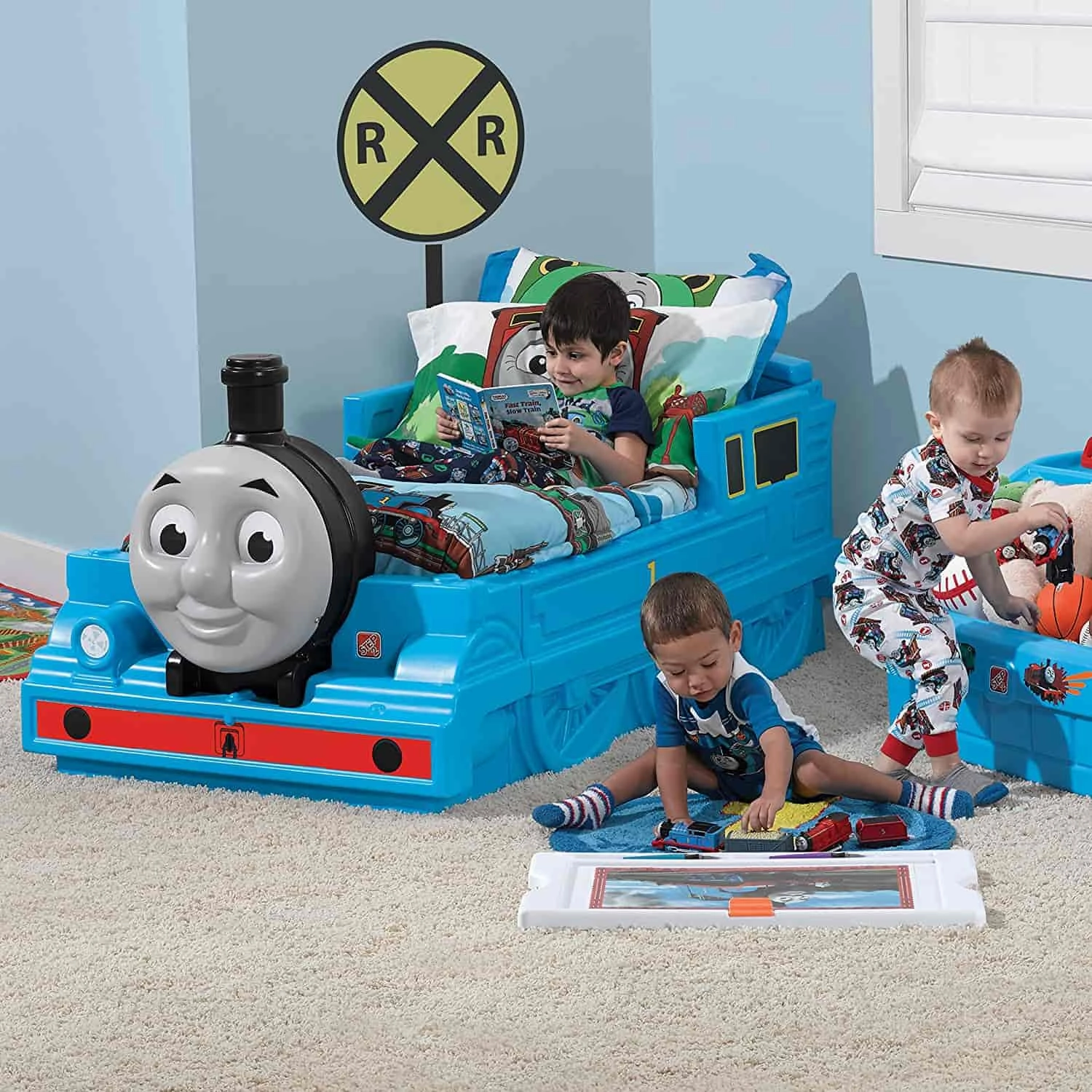 Thomas The Tank Engn Toddlr Bed