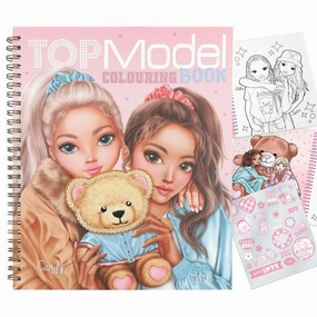 TOPModel Colouring Book - Team Teddy