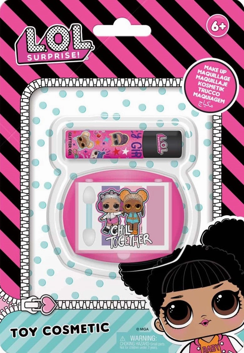 Toy Cosmetic (Eyeshadow, Lip Gloss & Glitter Gel)