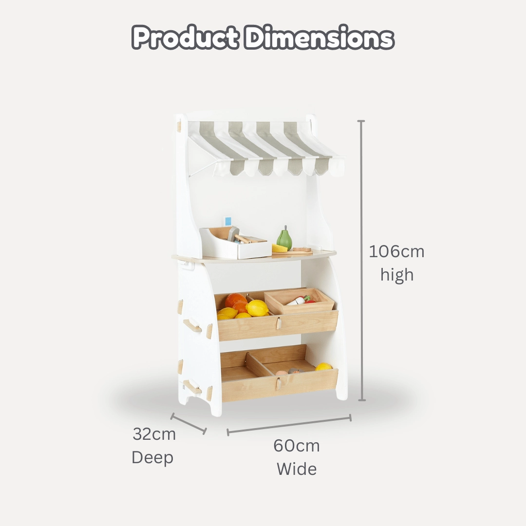 Toy Grocer Stand