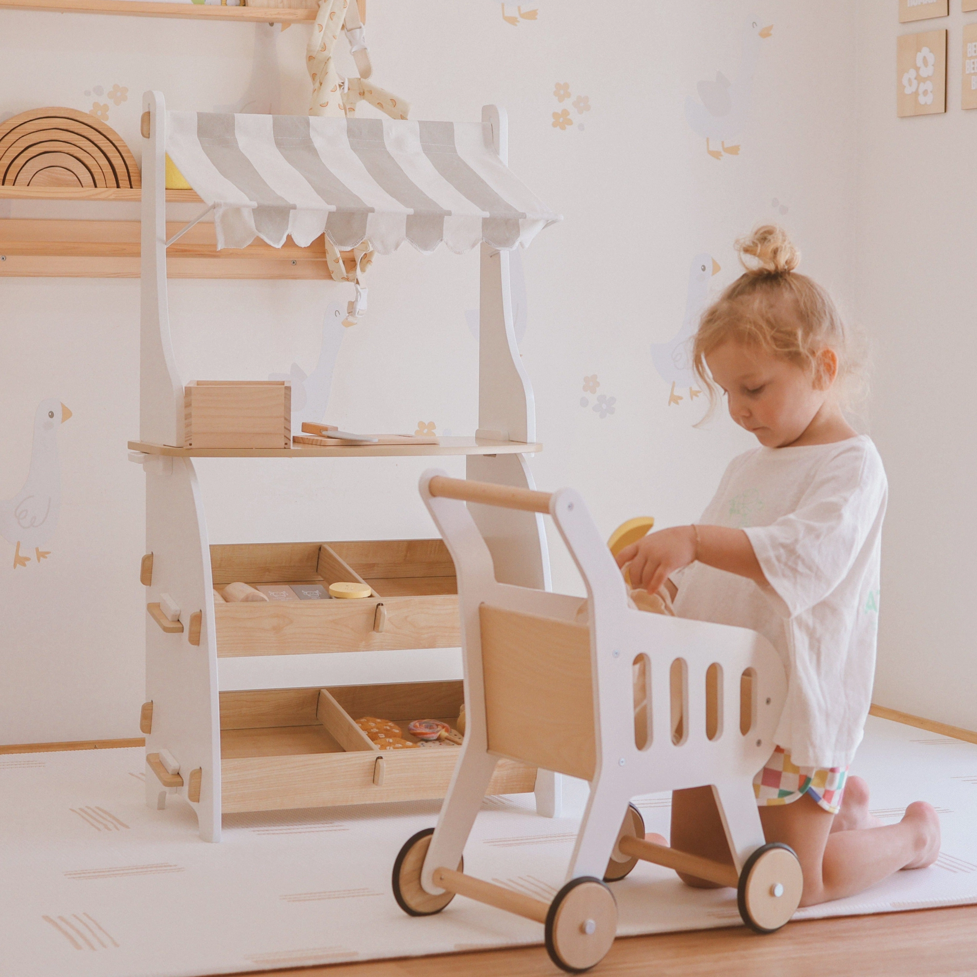Toy Grocer Stand