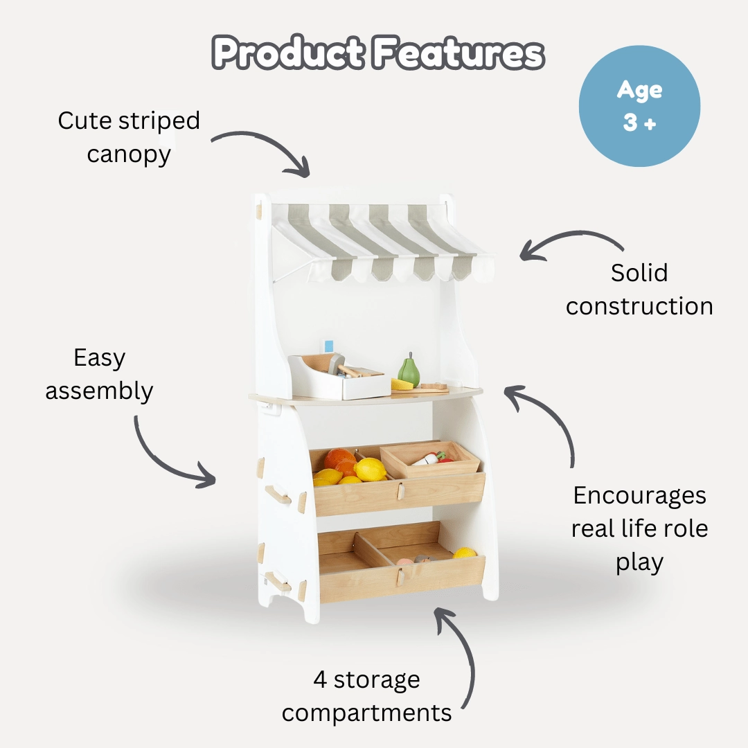 Toy Grocer Stand