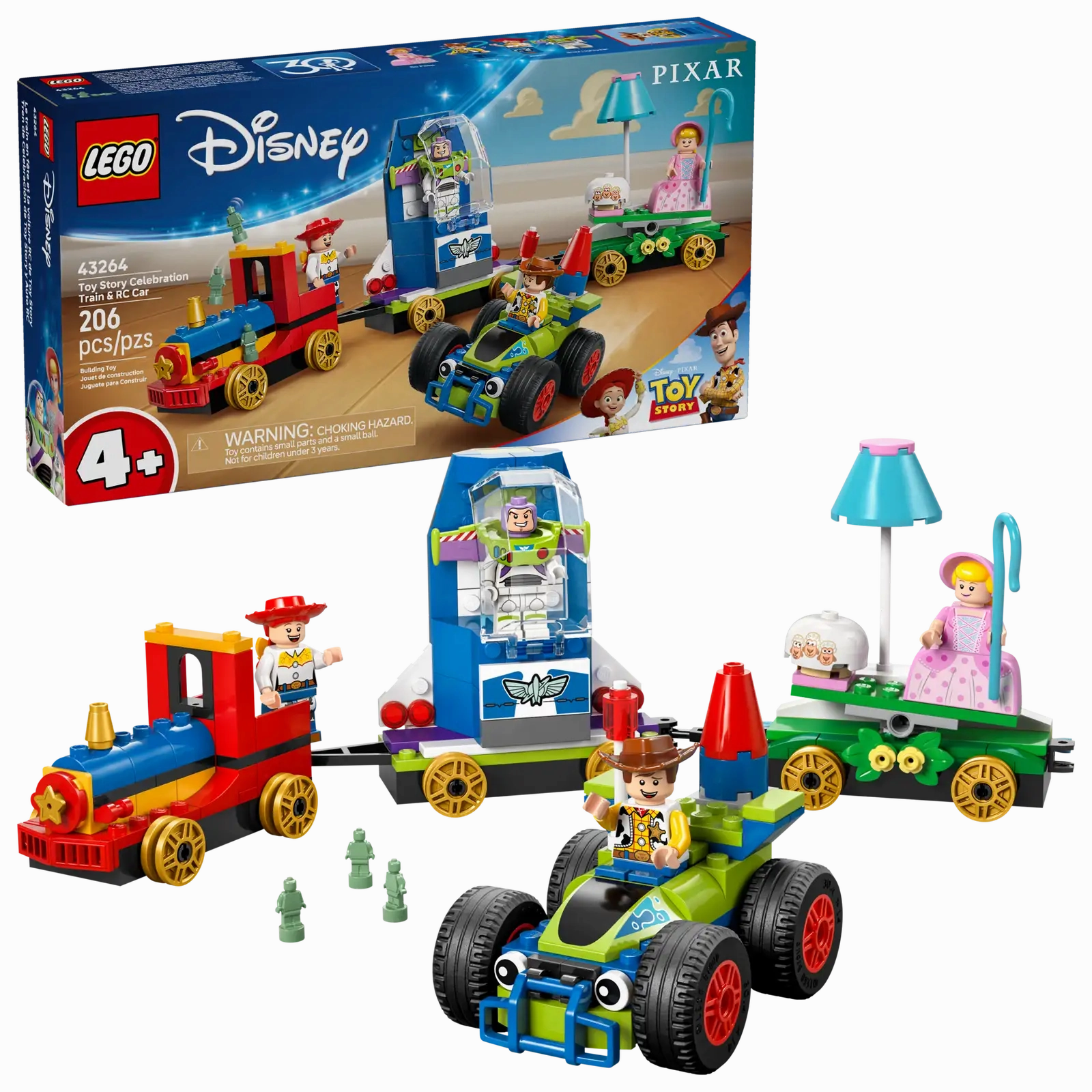 Toy Story Celebration Train & RC Car Lego 43264