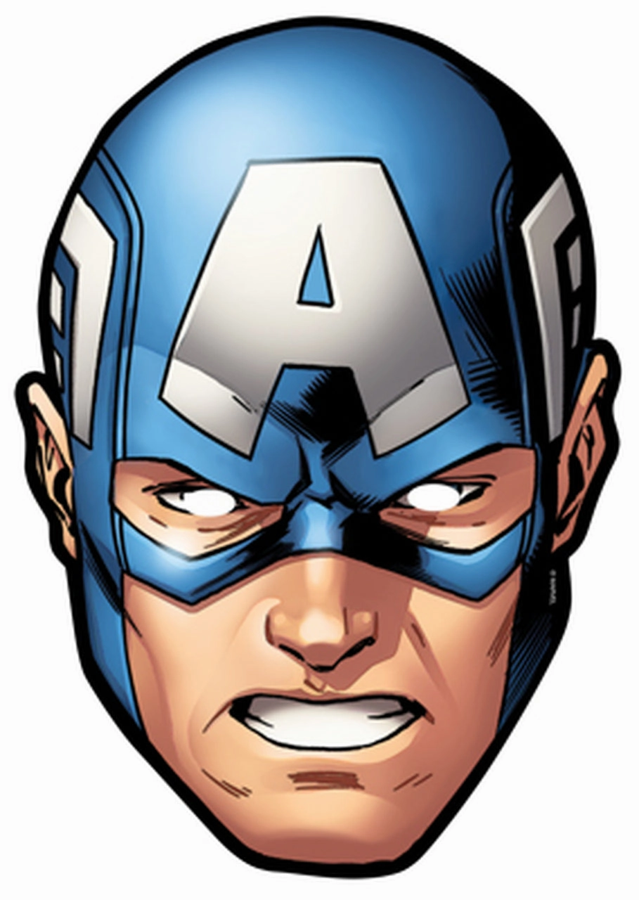 Toyworld Avengers Captain America  Cushion with LED - Blue