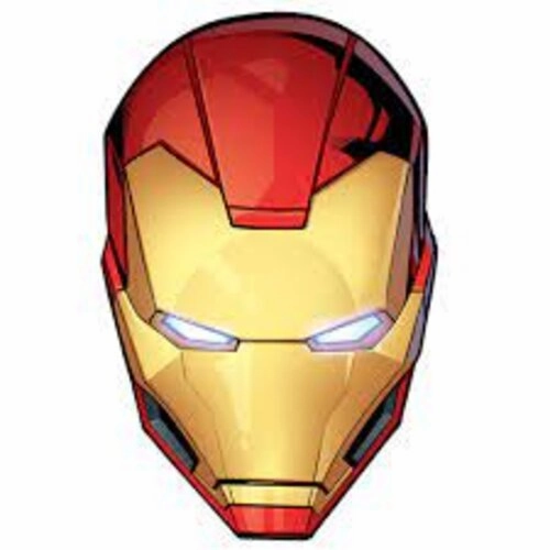 Toyworld Avengers Iron Man  Head Cushion With LED