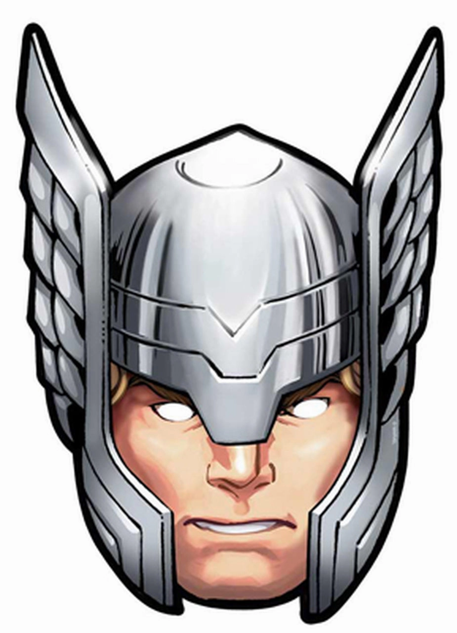 Toyworld Avengers Thor Head cushion With LED - Grey
