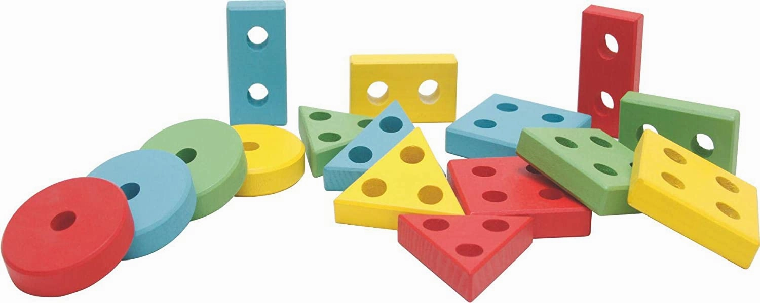 Train shaped Wooden  Toy