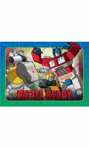 Transformers Battle Ready Tray Puzzle