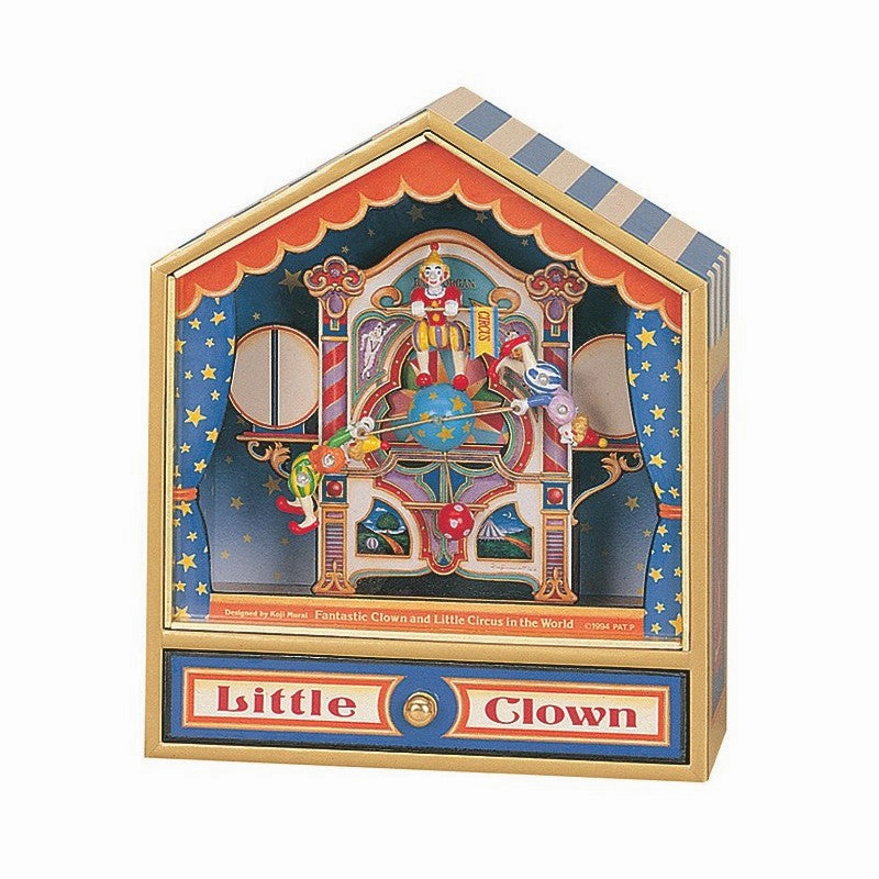 Trousselier Dancing with Music Tightrope Walker Clowns