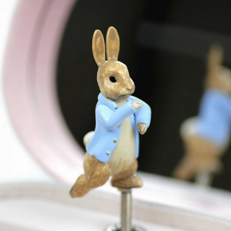 Trousselier Large Heart Music Box Peter Rabbit