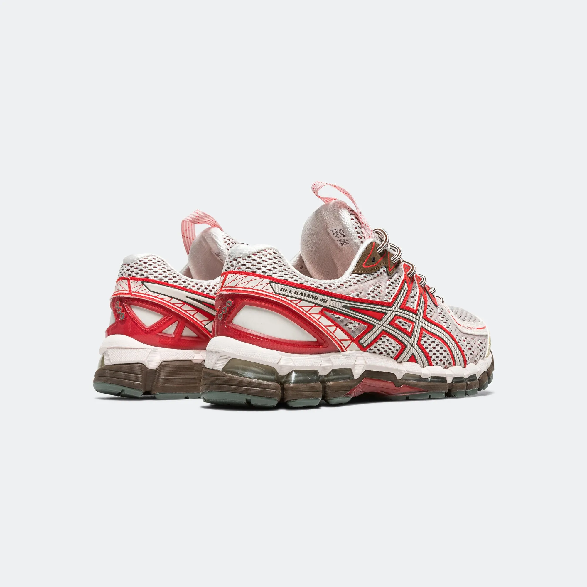UB9-S GEL-Kayano 20 - Crystal Pink/Classic Red asics Shoes