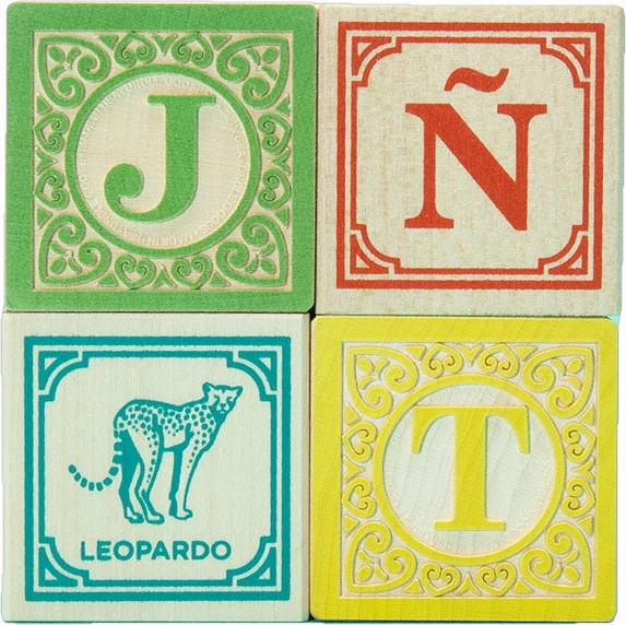 Uncle Goose Spanish Blocks