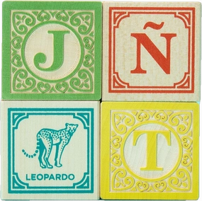 Uncle Goose Spanish Blocks